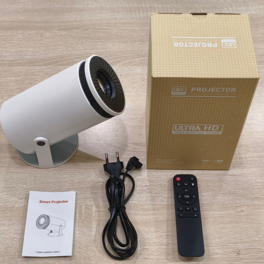 جهاز فيديو بروجكتور منزلي ذكي Hy300 يعمل بنظام أندرويد 11